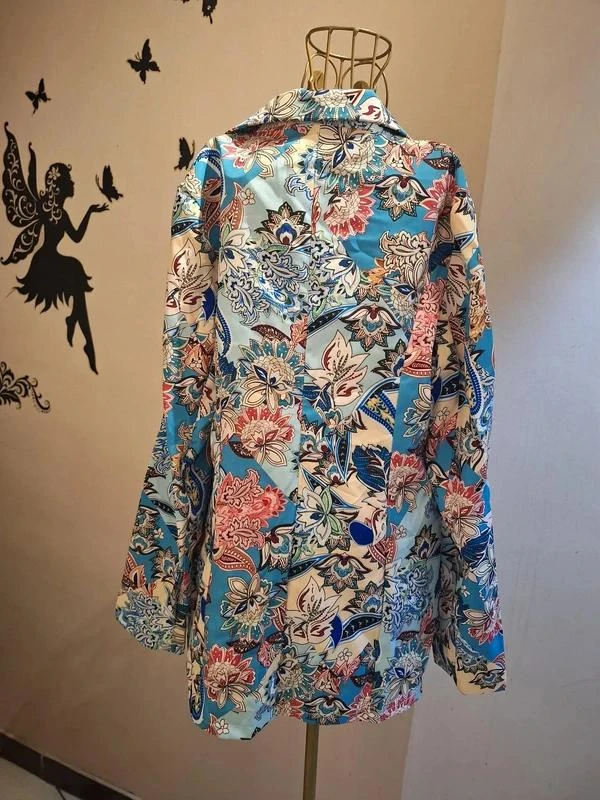 Blazer leve estampado - Feito na Itália – photo 3
